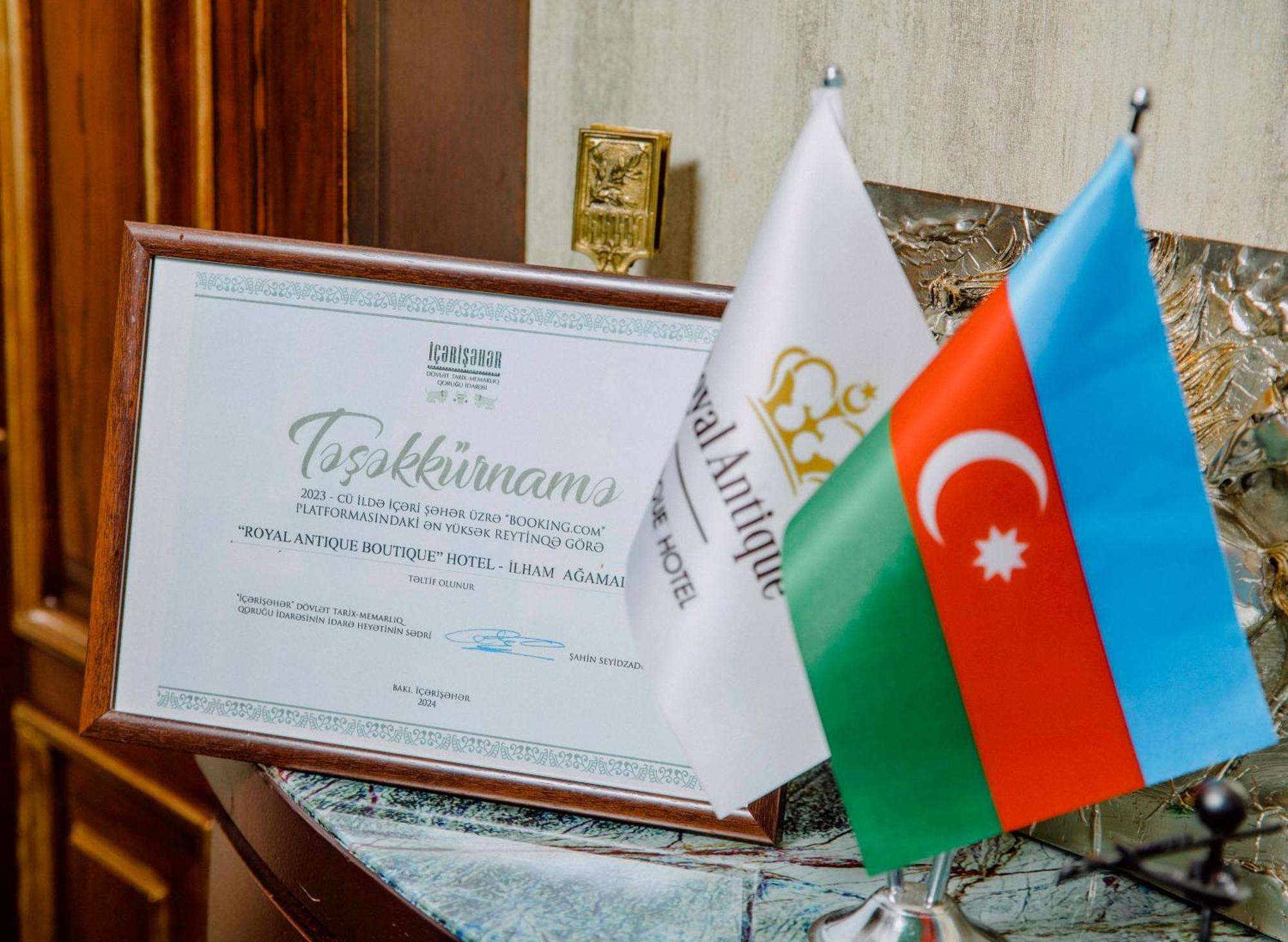 Royal Antique Boutique Hotel Baku Bagian luar foto